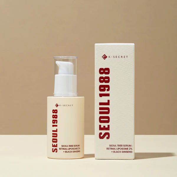 K-SECRET SEOUL 1988 Serum: Retinal Liposome 2% + Black Ginseng (30ml)