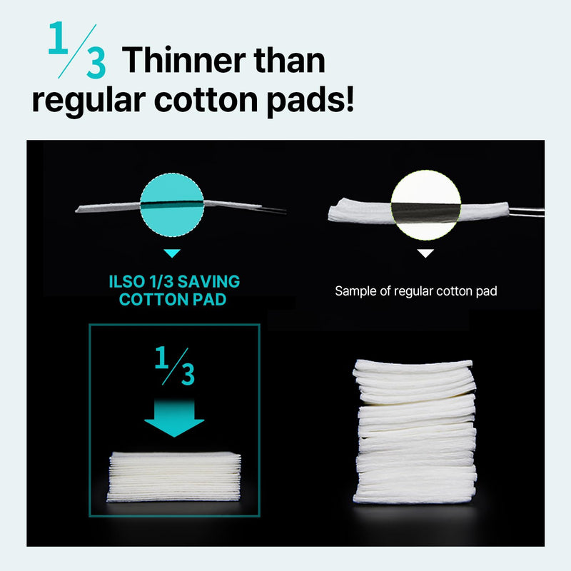 ilso 1/3 Saving Cotton Pad (40pcs)