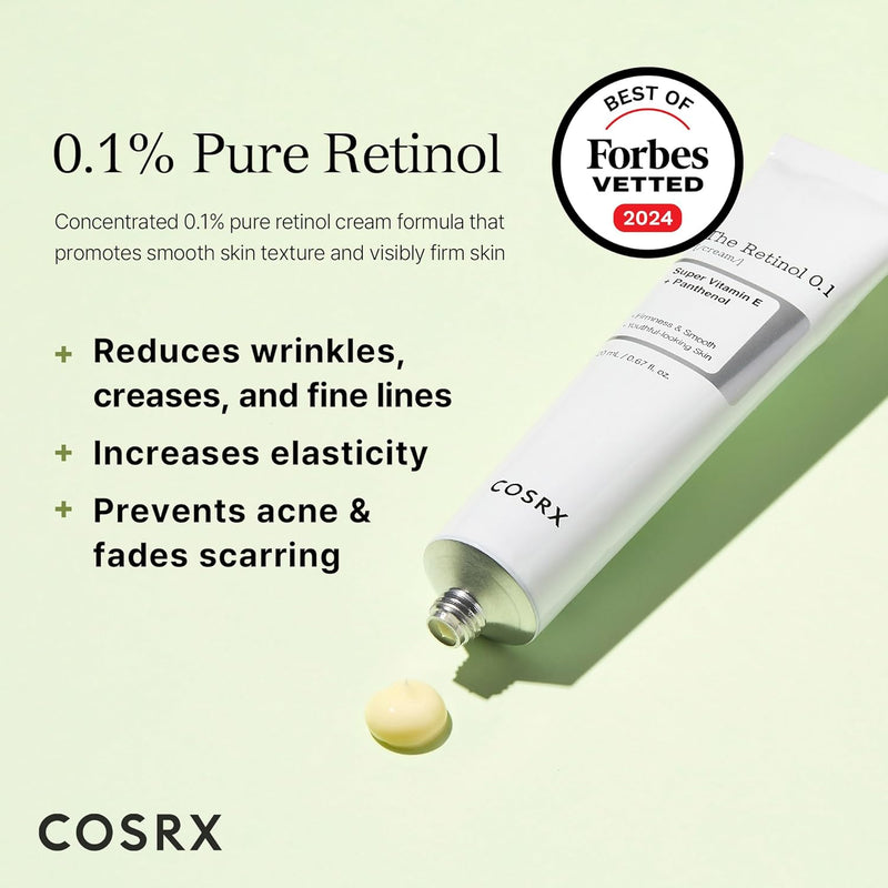 Cosrx The Retinol 0.1 Cream with Super Vitamin E + Panthenol