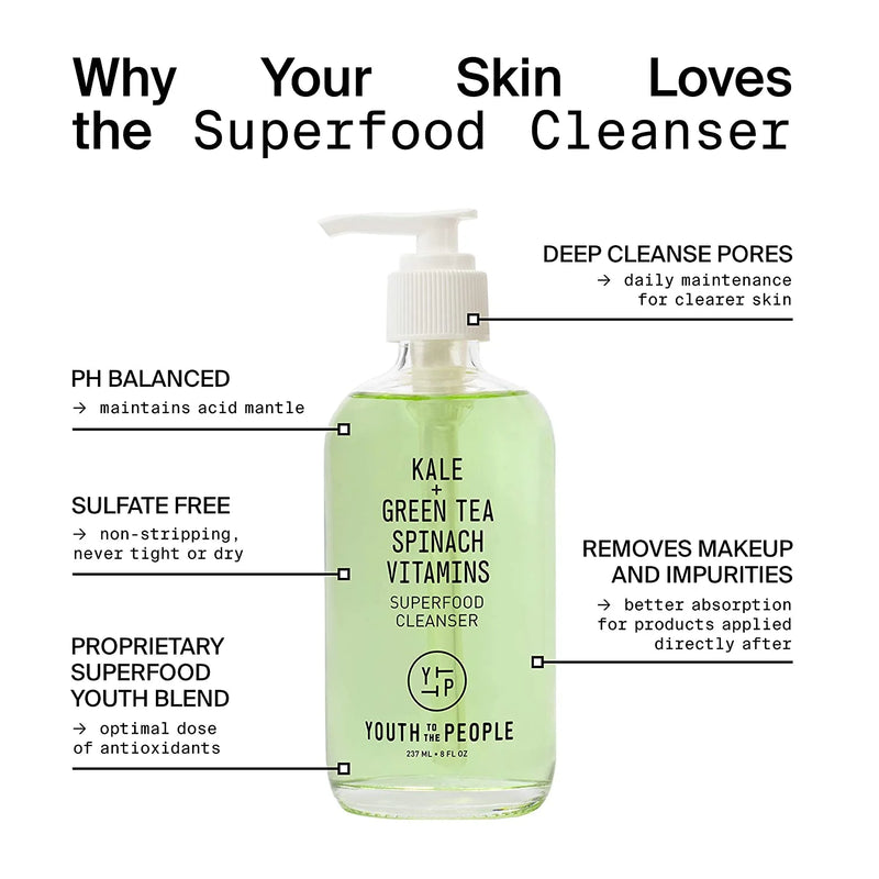 Youth To The People Superfood Facial Cleanser (237ml)