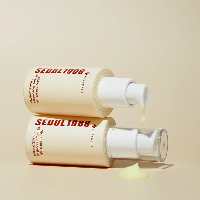 K-SECRET SEOUL 1988 Serum: Retinal Liposome 2% + Black Ginseng (30ml)