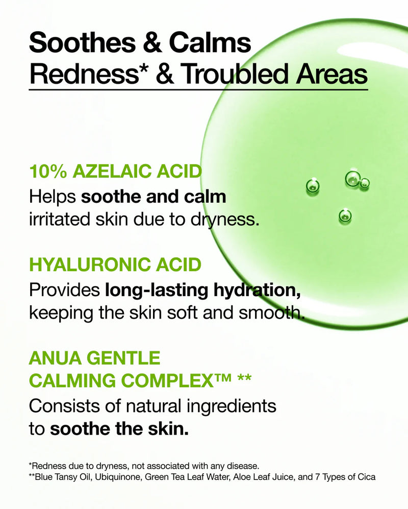 Azelaic Acid 10+ Hyaluron Redness Soothing Serum
