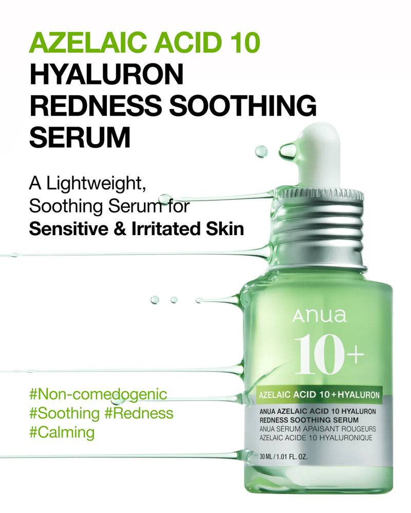 Azelaic Acid 10+ Hyaluron Redness Soothing Serum
