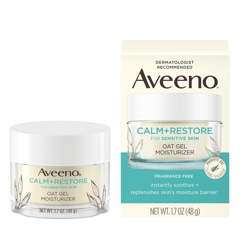 Aveeno Calm + Restore™  Oat Gel Moisturizer, For Sensitive Skin