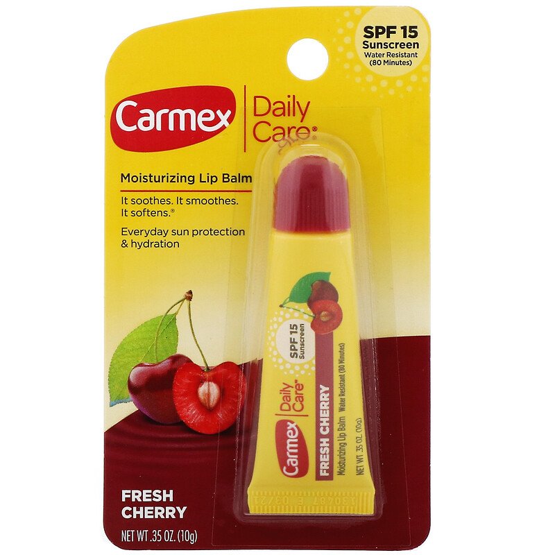 Carmex Fresh Cherry SPF 15 Lip Balm